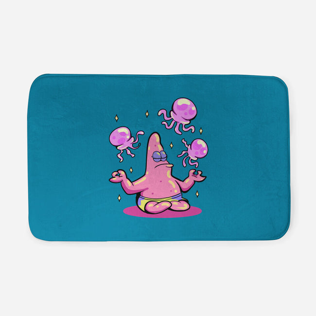 Star Meditation-None-Memory Foam-Bath Mat-nickzzarto