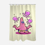 Star Meditation-None-Polyester-Shower Curtain-nickzzarto