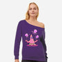 Star Meditation-Womens-Off Shoulder-Sweatshirt-nickzzarto