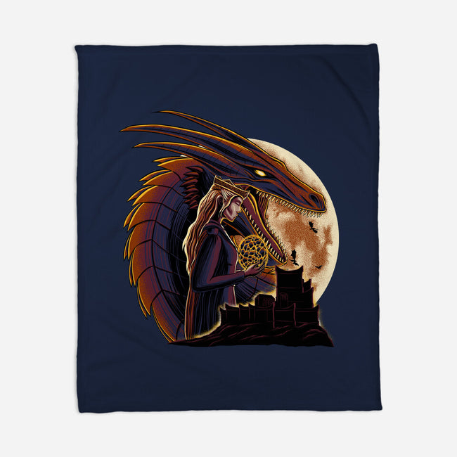 Black Queen-None-Fleece-Blanket-rmatix