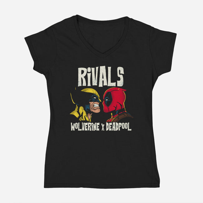 The Rivals-Womens-V-Neck-Tee-turborat14