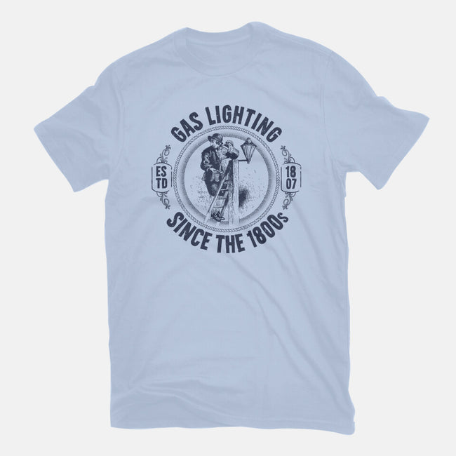 Gas Lighting-Womens-Fitted-Tee-rocketman_art