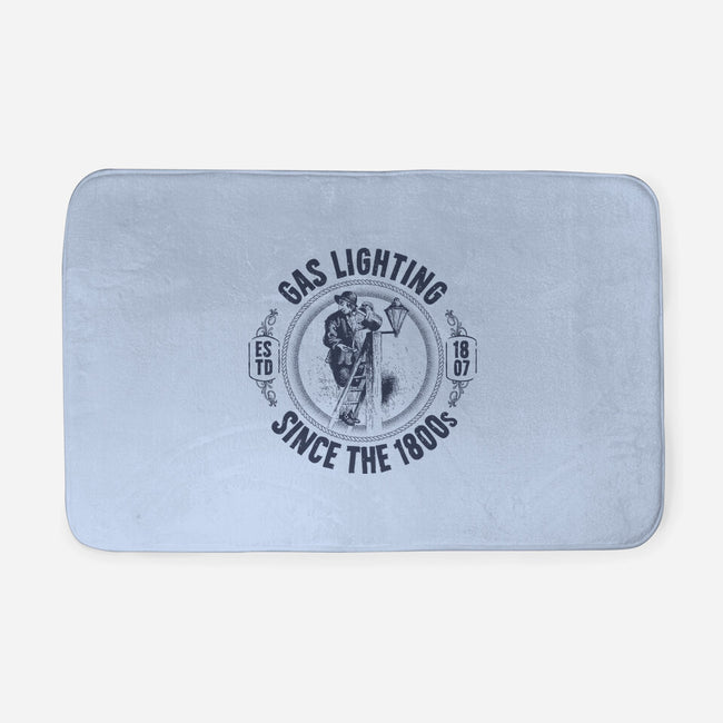 Gas Lighting-None-Memory Foam-Bath Mat-rocketman_art