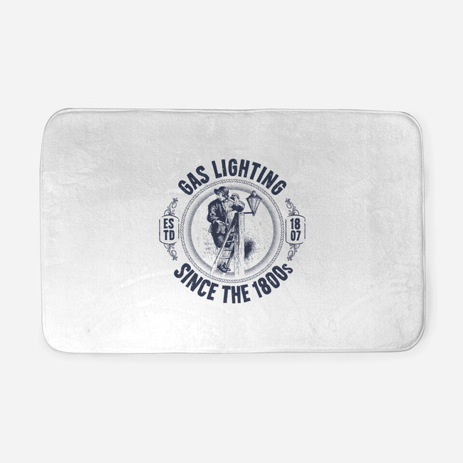 Gas Lighting-None-Memory Foam-Bath Mat-rocketman_art