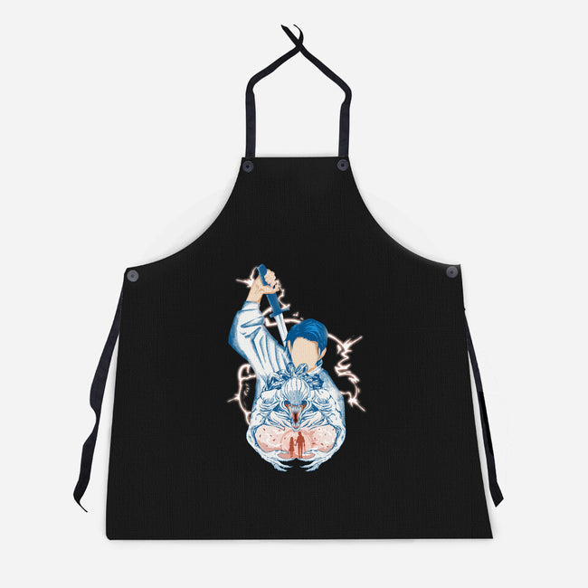 Yuta Okkotsu-Unisex-Kitchen-Apron-Afire