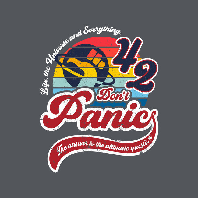 Don't Panic 42-Unisex-Basic-Tee-DrMonekers