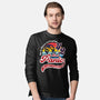 Don't Panic 42-Mens-Long Sleeved-Tee-DrMonekers