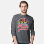 Don't Panic 42-Mens-Long Sleeved-Tee-DrMonekers