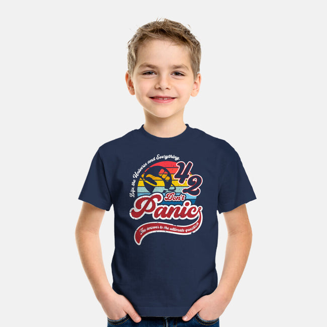 Don't Panic 42-Youth-Basic-Tee-DrMonekers