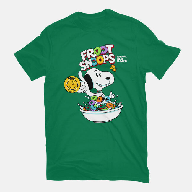 Froot Snoops-Womens-Fitted-Tee-grevalra