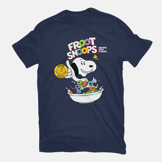 Froot Snoops-Womens-Fitted-Tee-grevalra