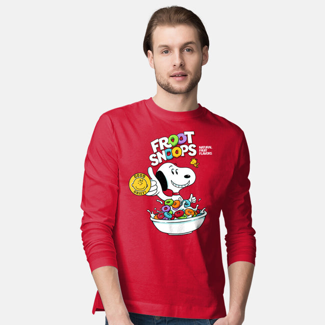 Froot Snoops-Mens-Long Sleeved-Tee-grevalra