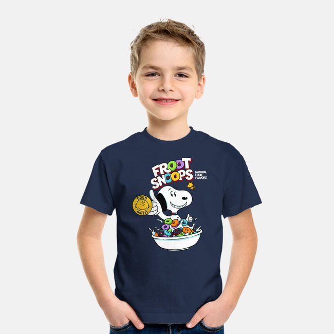 Froot Snoops-Youth-Basic-Tee-grevalra