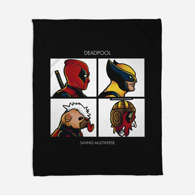 Saving The Multiverse-None-Fleece-Blanket-grevalra