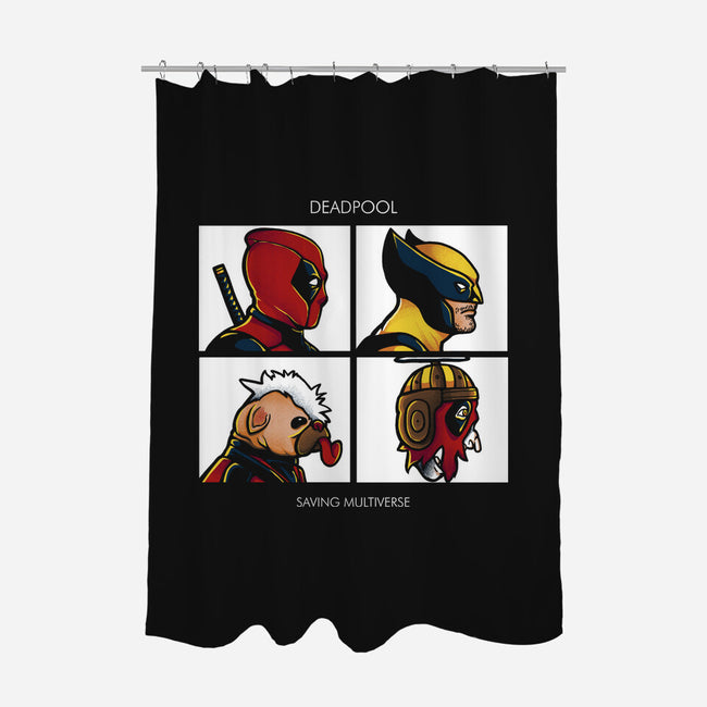 Saving The Multiverse-None-Polyester-Shower Curtain-grevalra