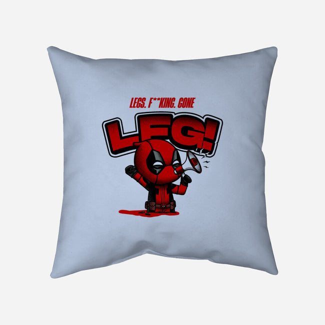 Legs EFFIN Gone-None-Removable Cover-Throw Pillow-grevalra