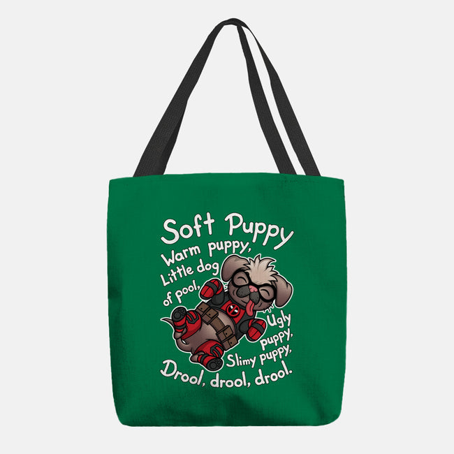 Soft Dogpool-None-Basic Tote-Bag-Cattoc_C