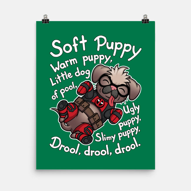 Soft Dogpool-None-Matte-Poster-Cattoc_C