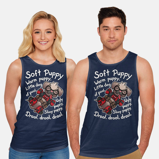 Soft Dogpool-Unisex-Basic-Tank-Cattoc_C