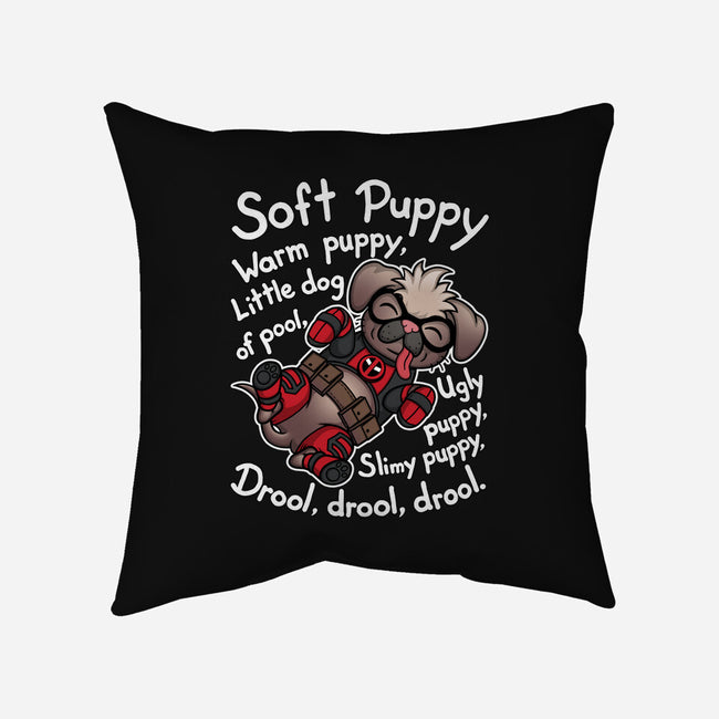 Soft Dogpool-None-Removable Cover-Throw Pillow-Cattoc_C