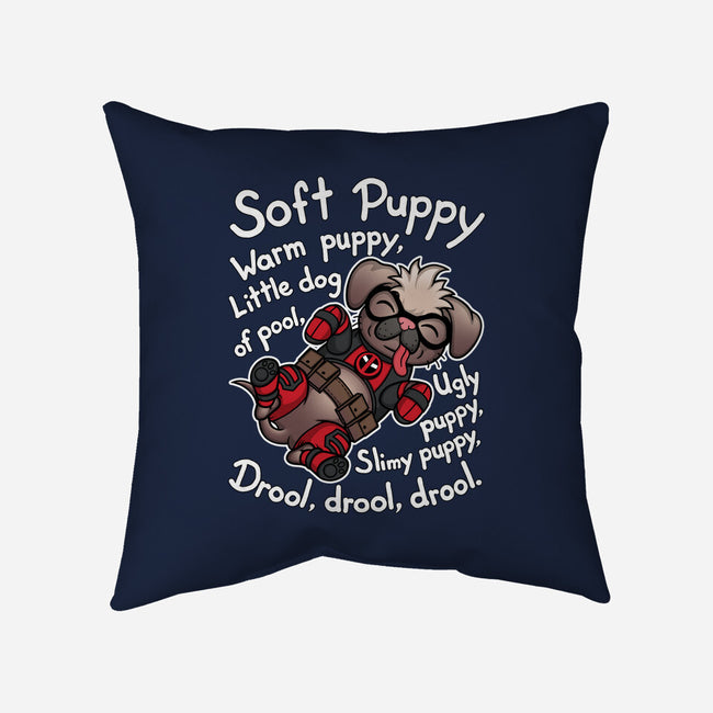 Soft Dogpool-None-Removable Cover-Throw Pillow-Cattoc_C