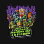 Ninja Turtles Vs The NYC Villains-Womens-Off Shoulder-Tee-Jc Jows