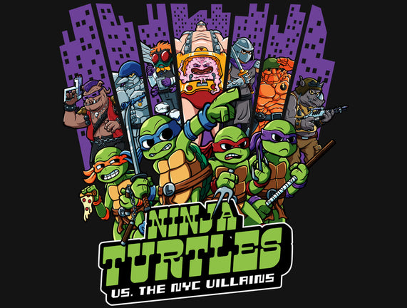 Ninja Turtles Vs The NYC Villains