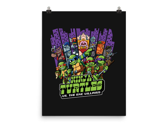 Ninja Turtles Vs The NYC Villains