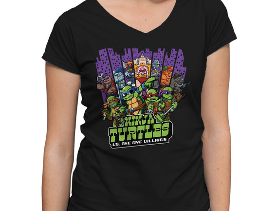 Ninja Turtles Vs The NYC Villains