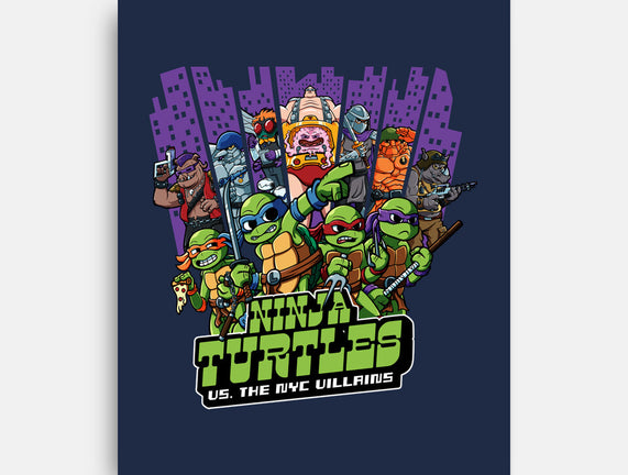 Ninja Turtles Vs The NYC Villains