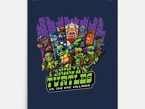 Ninja Turtles Vs The NYC Villains