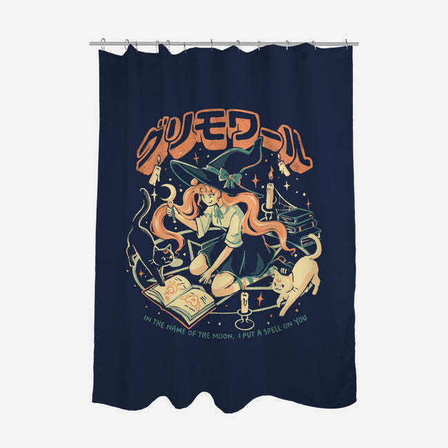 Moon Witch-None-Polyester-Shower Curtain-eduely