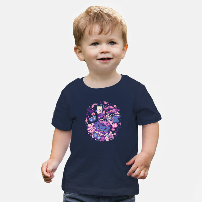 Mage Spell-Baby-Basic-Tee-eduely