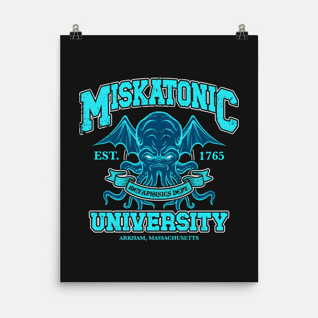 Miskatonic Metaphysics Dept-None-Matte-Poster-drbutler