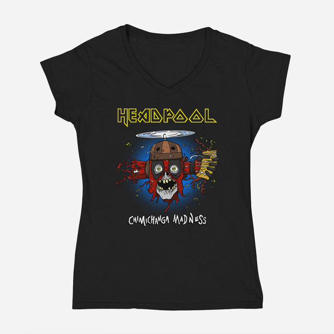 Wilson’s Combat Academy-Womens-V-Neck-Tee-drbutler