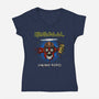 Wilson’s Combat Academy-Womens-V-Neck-Tee-drbutler