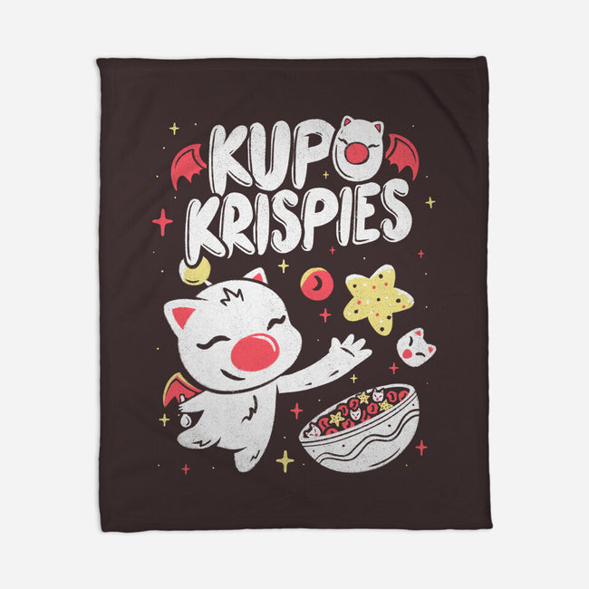 Kupo Krispies-None-Fleece-Blanket-Aarons Art Room