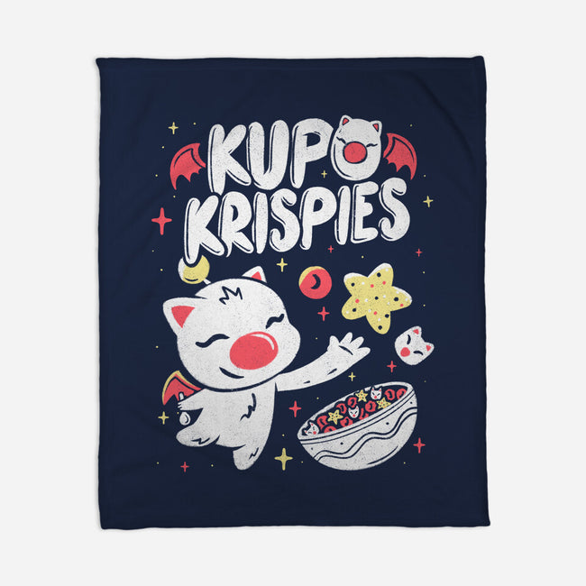 Kupo Krispies-None-Fleece-Blanket-Aarons Art Room