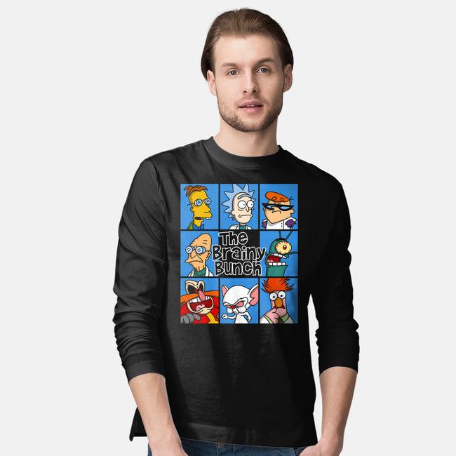 The Brainy Bunch-Mens-Long Sleeved-Tee-drbutler