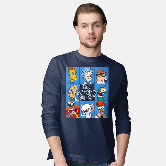 The Brainy Bunch-Mens-Long Sleeved-Tee-drbutler