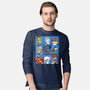 The Brainy Bunch-Mens-Long Sleeved-Tee-drbutler