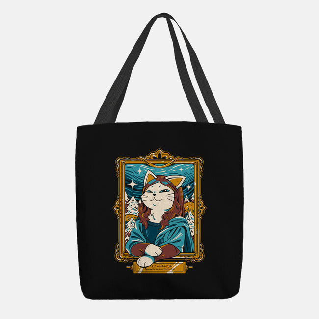 Meownalisa-None-Basic Tote-Bag-yumie