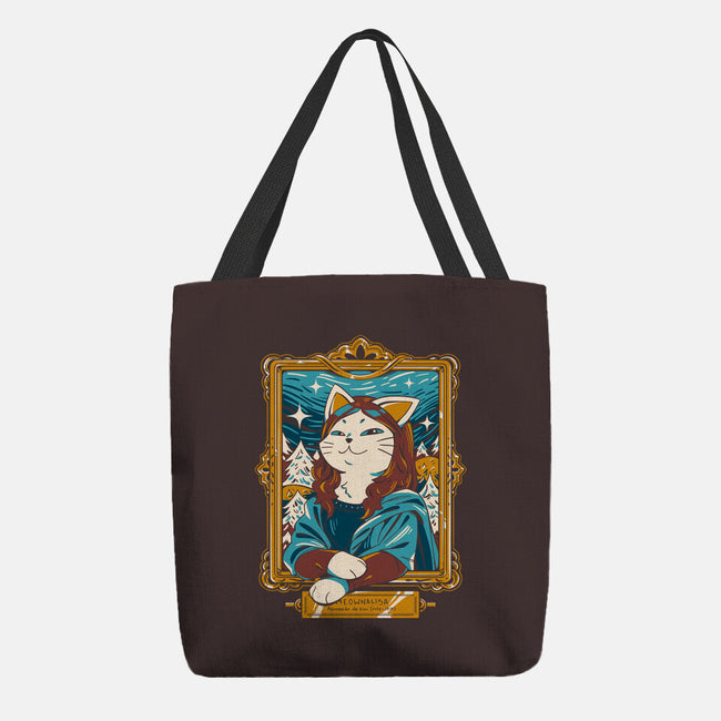 Meownalisa-None-Basic Tote-Bag-yumie