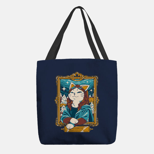 Meownalisa-None-Basic Tote-Bag-yumie