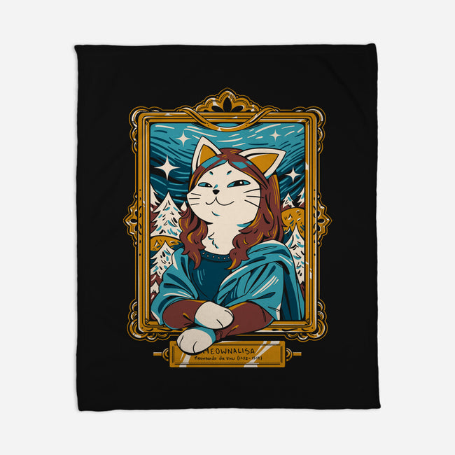 Meownalisa-None-Fleece-Blanket-yumie