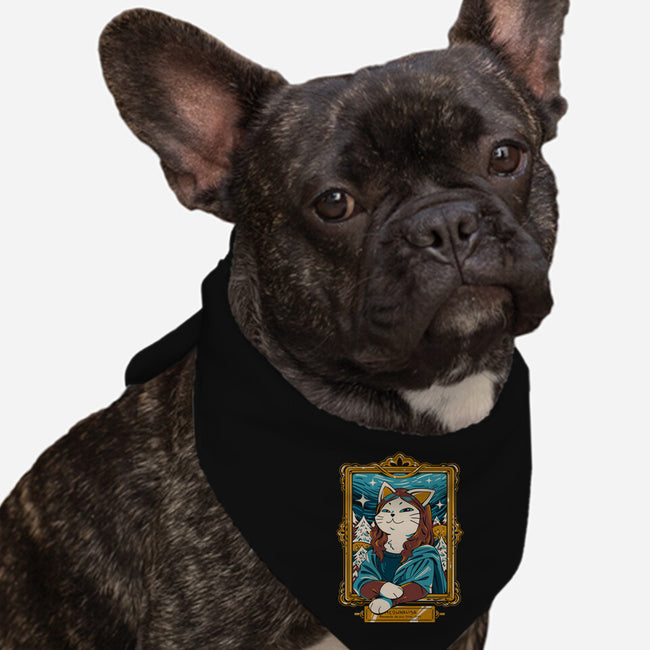 Meownalisa-Dog-Bandana-Pet Collar-yumie