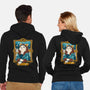 Meownalisa-Unisex-Zip-Up-Sweatshirt-yumie