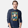 Meownalisa-Mens-Long Sleeved-Tee-yumie