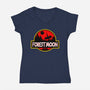 Forest Moon Park-Womens-V-Neck-Tee-drbutler