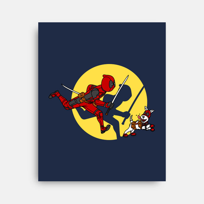 The Adventures Of Deadpool-None-Stretched-Canvas-drbutler